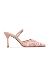 Tyla Embroidered Lace Stiletto