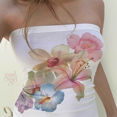 Risa Floral Tube Top