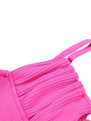 Maya Bandage Slit Midi Dress