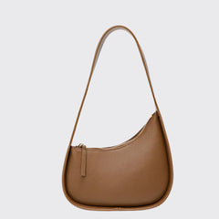 Brown Asymmetric Shoulder Bag