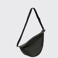 Black Leather Sling bag