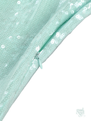 Leila Corset Sequin Mini Dress