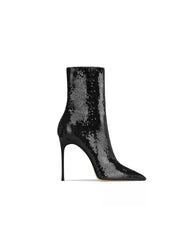 Vaughn Sequin Ankle Boots