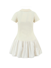 Thora Balloon Skirt Knit Mini Dress