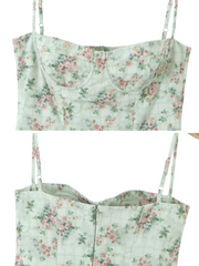 Noemy Floral Midi Dress