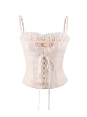 Juliette Lace Detail Corset Top