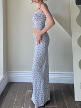 Floral Decorative Lace Two Piece Set