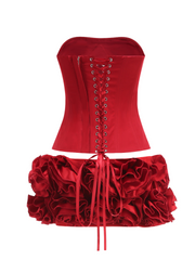 Inna Bloom Corset Mini Dress