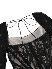 Marta Lace Corset Mini Dress