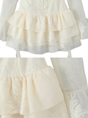 Venice Off-Shoulder Ruffle Dress