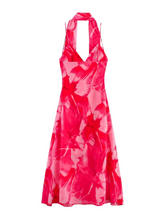 Siya Halter Neck Maxi Dress