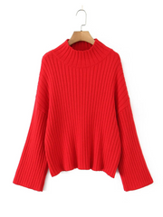 Vicky Knitted Mini Skirt & Sweater Set