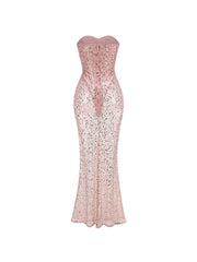 Loxley Sequin Corset Dress
