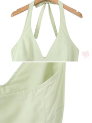 Leyla Halter Midi Dress