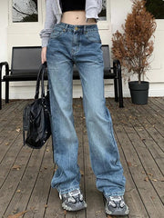 Vintage Low Rise Boyfriend Jeans