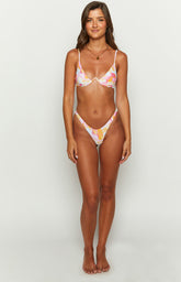 9.0 Swim Bahamas Wavy Sun Multi Print Swim Bottoms