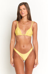 9.0 Swim Sumba Yellow Bikini Top