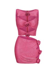 Vanesa Embroidery Skirt Set