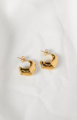 Elaila Gold Hoop Earrings