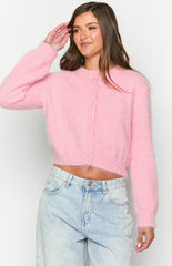Hyla Pink Cardigan