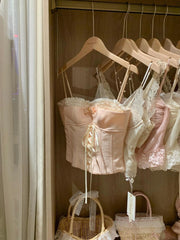 Juliette Lace Detail Corset Top