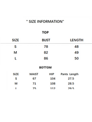 Sofia Lace Trim Pajama Set