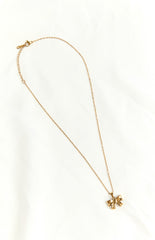 Landon Gold Bow Necklace