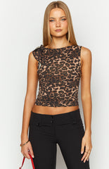Lioness Rendezvous Leopard Top