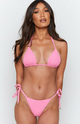9.0 Swim Mandarine Bikini Bottoms Pink Rib