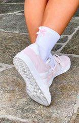 Magnoli White Bow Socks 2 Pack