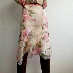 Lucia Floral Midi Skirt