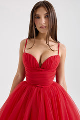 Faye Tulle Corset Mini Dress