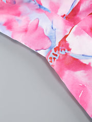 Shae Floral Bow Sequin Dress