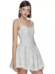 Livia Lace Corset Mini Dress