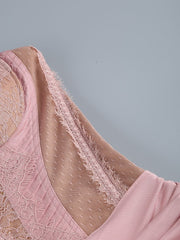 Norma Corset Ruched Mini Dress