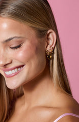 Rianne Gold Earrings 3 Pack