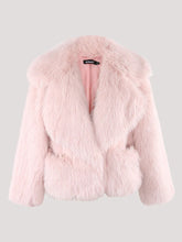 Hairy Soft Thick Faux Fur Coat