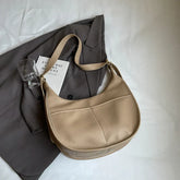 Soft Solid Retro Design Shoulder Bags