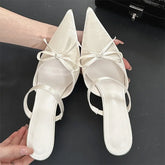 Pointed Toe Thin Heels Pump Shoes
