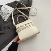 Soft Short Handle Faux Leather Crossbody Bags