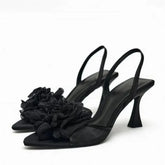 Sequin Beads Mesh Stilettos For Women
