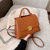Vintage PU Leather Mini Shoulder Bag