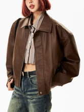 Faux Leather Biker Jacket