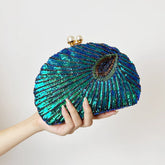 Vintage Beaded Embroidery Clutch