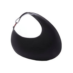 Black Moon Bag With A Ring Strap