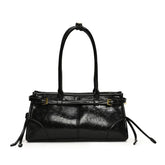 Faux Leather Retro Underarm Bags