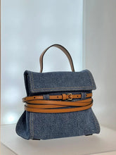 Faux Suede Tie Tape Decorate Tote Bags