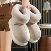 Women's Outdoor Furry Antiskid Snow Boots