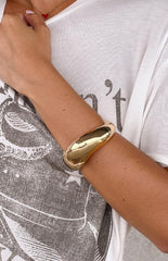 Steph Gold Cuff Bracelet