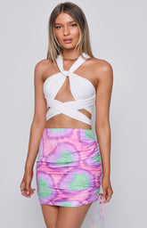 Stereosonic Festival Mini Skirt Pink
